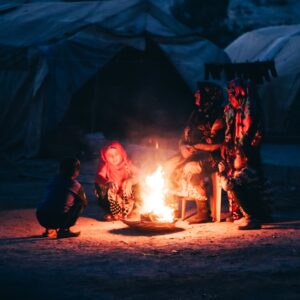 Photo Displaced families