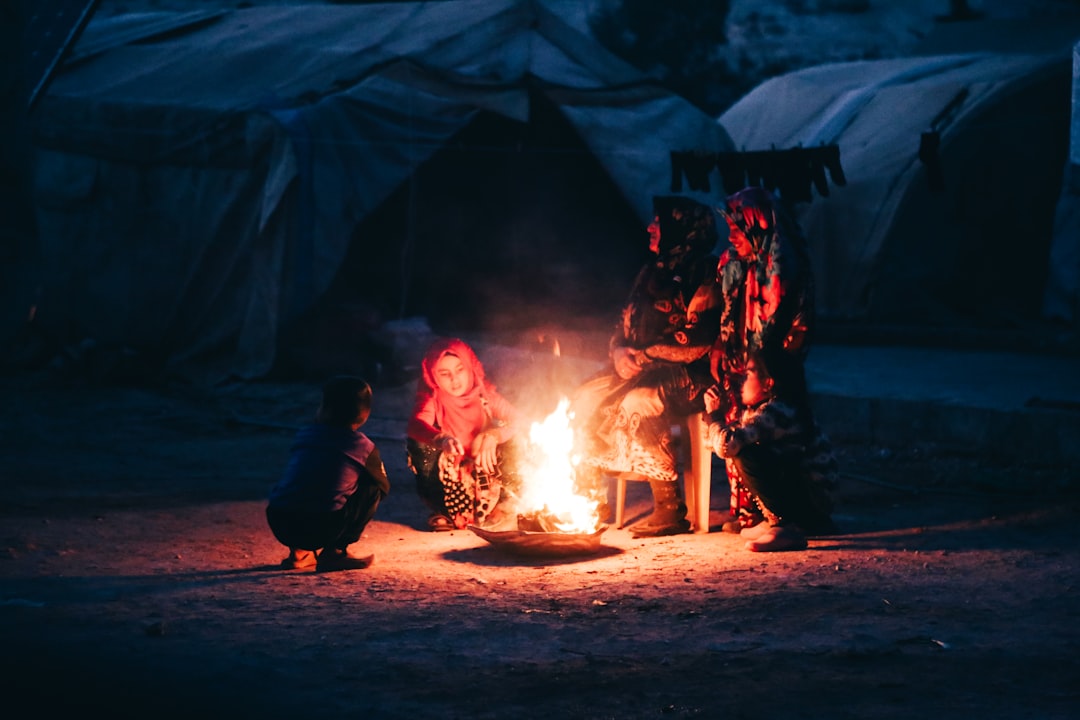 Photo Displaced families