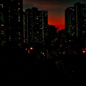 Photo Scorched city