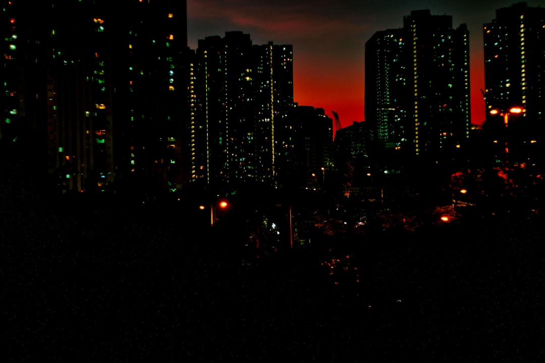 Photo Scorched city