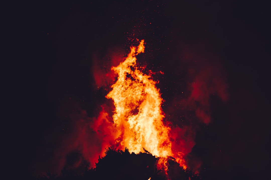 Photo Burning Earth