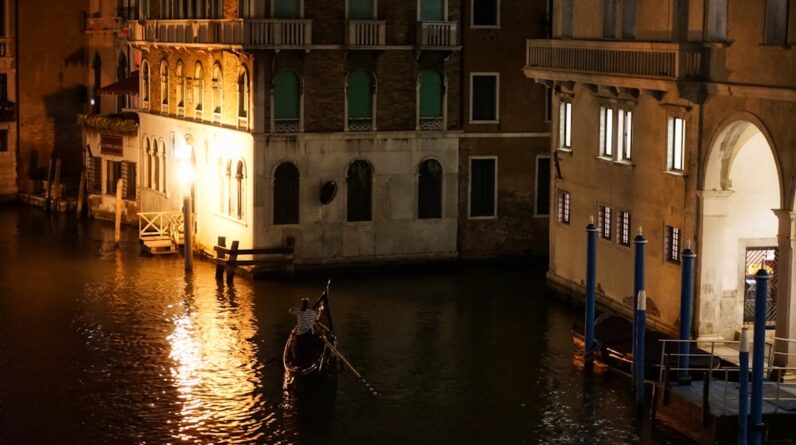 Photo Sinking Venice