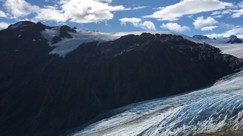 Photo Glacial retreat
