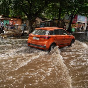 Photo Flooded city
