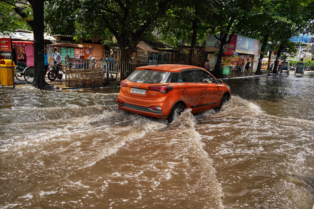 Photo Flooded city