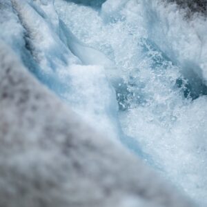 Photo Melting ice