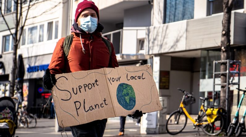 Photo Climate rally