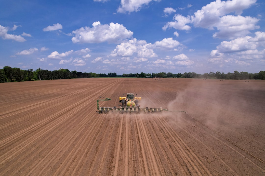 Photo Drone planting