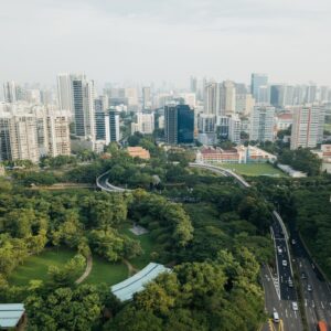 Photo Green city