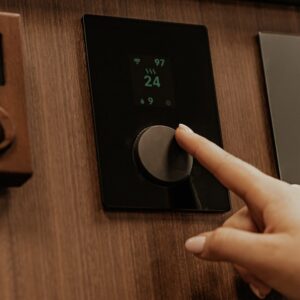 Photo Energy-efficient thermostat