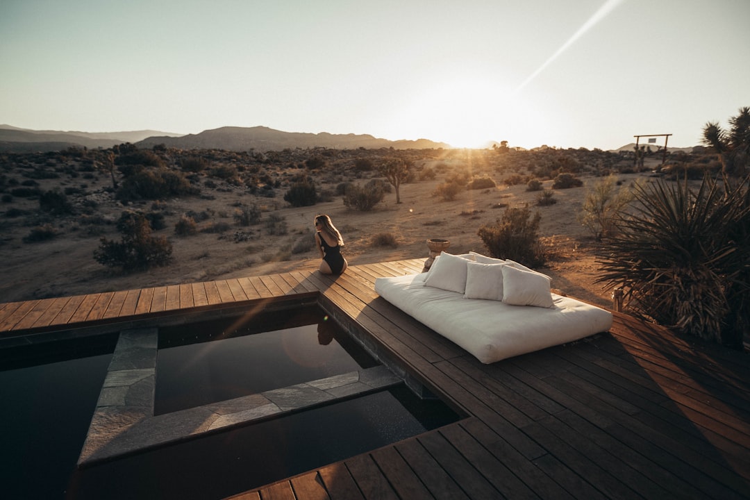 Photo Desert oasis