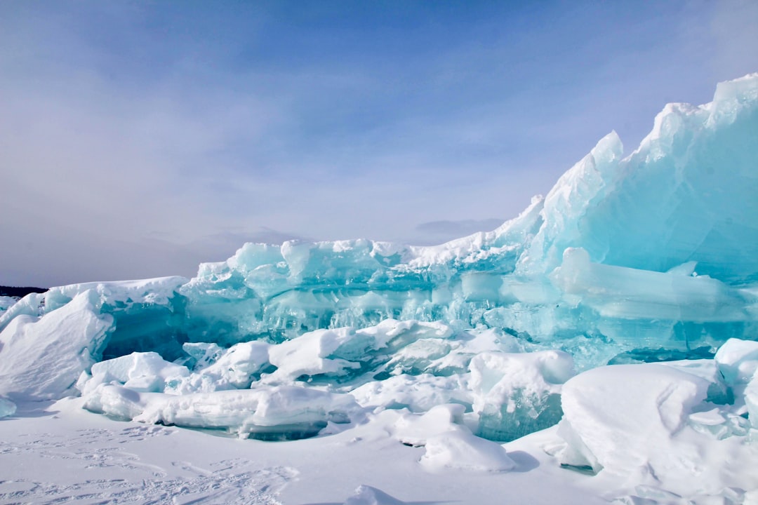 Photo Melting glaciers