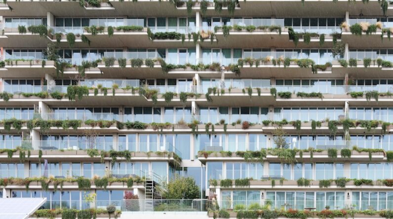 Photo Eco-friendly architecture